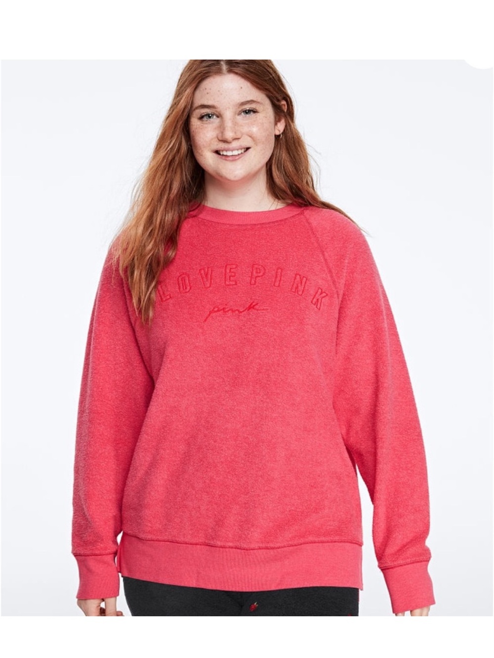 Victoria's Secret Pink love pink sweatshirt